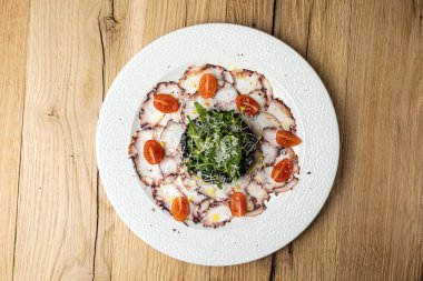 Şeften lezzetli yemekler.