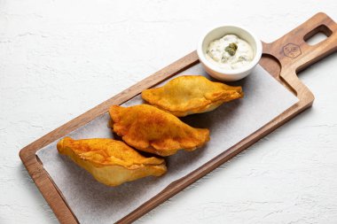 Şeften lezzetli yemekler.