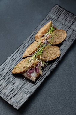 Şeften lezzetli yemekler.