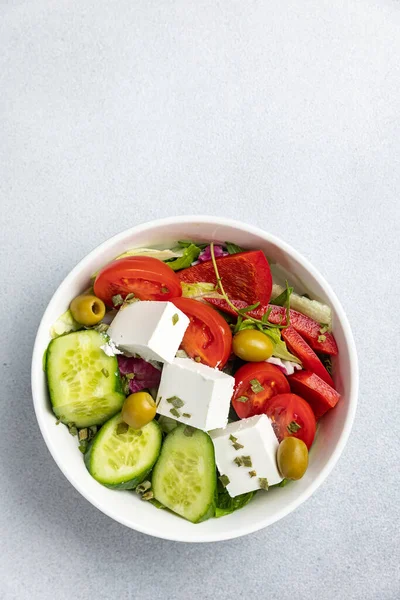 Delicious Salad Chef — Stock Photo, Image
