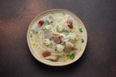 Lokantadan lezzetli bir çorba. Kapat.