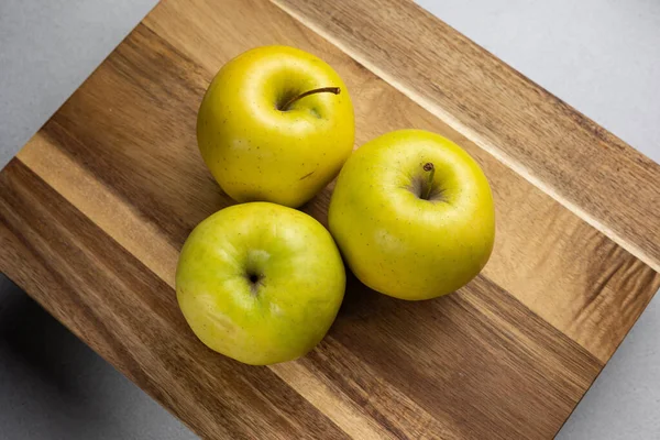 stock image Delicious apples from the farm. Close up