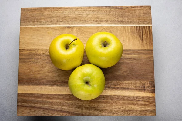 Νόστιμα Μήλα Από Φάρμα Κλείσε — Φωτογραφία Αρχείου