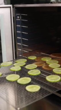 Şef dondurmak için sebze hazırlar. Yakın plan.