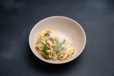 Restoranda nefis bir makarna 