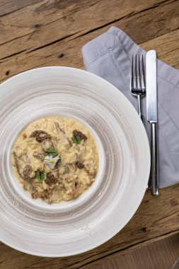 Restoranda nefis bir makarna 