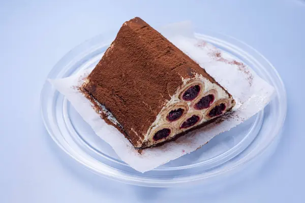 Leckere Desserts Einem Kindercafé Nahaufnahme — Stockfoto