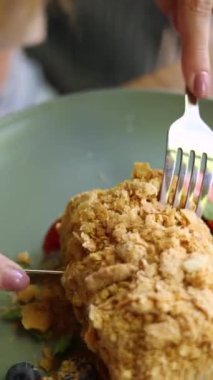 Lezzetli Napolyon keki.