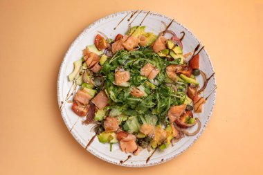 Restoranda nefis salata.