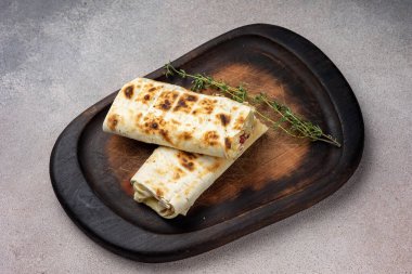 Tabakta nefis bir shawarma