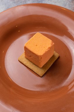 Kafedeki lezzetli tatlılar.