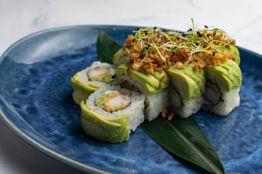 Japon mutfağı. Yengeçli börek.