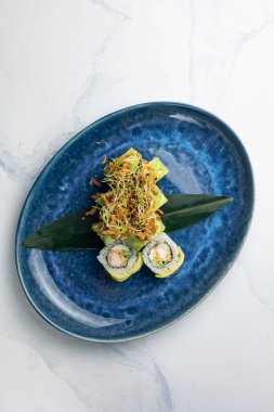 Japon mutfağı. Yengeçli börek.