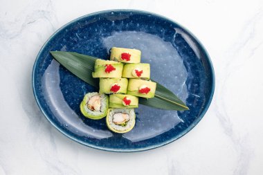 Japon mutfağı. Yengeçli börek.