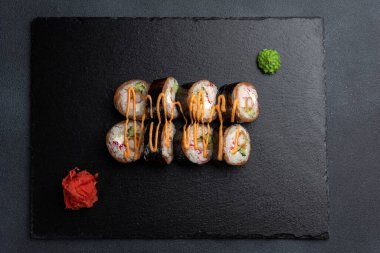 Japon mutfağı. Yengeçli börek.