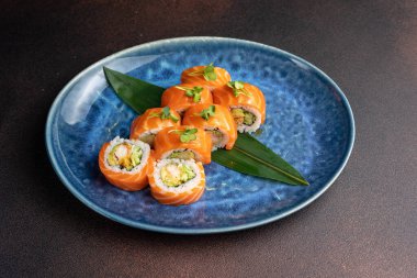 Japon mutfağı. Philadelphia somonlu rulo