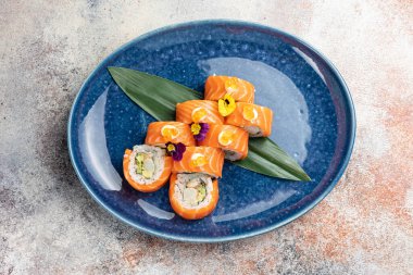 Japon mutfağı. Philadelphia somonlu rulo