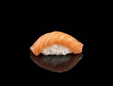 Lezzetli Japon yemekleri. Koyu arkaplan