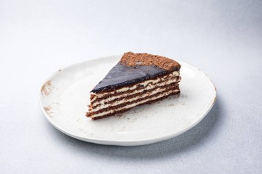 Lokantada lezzetli tatlılar var. Yakın plan.