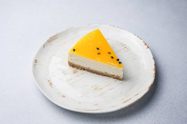 Lokantada lezzetli tatlılar var. Yakın plan.