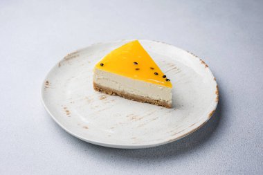 Lokantada lezzetli tatlılar var. Yakın plan.