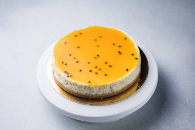 Restoranda nefis bir pasta. Yakın plan.