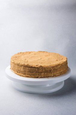 Restoranda nefis bir pasta. Yakın plan.