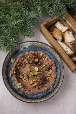 Lokantadan lezzetli mezeler. Kapat.