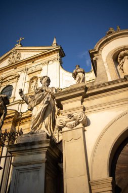 Krakow, Polonya. Eski Şehir, Avrupa 'nın merkezi