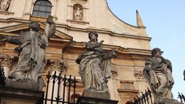 Krakow, Polonya. Eski Şehir, Avrupa 'nın merkezi