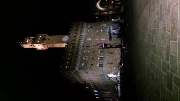 Florence Italie Novembre 2022 Vidéo Montrant Temps Qui Passe Avec — Video