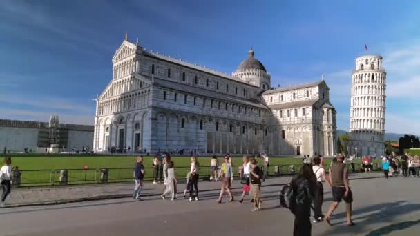 Πίζα Ιταλία Μαΐου 2023 Βίντεο Που Δείχνει Πέρασμα Του Χρόνου — Αρχείο Βίντεο