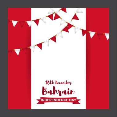 Mutlu Bahreyn Bağımsızlık Günü 'nün temsilcisi.