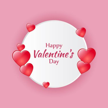 Sevgililer Günü konseptinin vektör çizimi