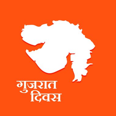 Mutlu Gujarat Günü 'nün temsilcisi.