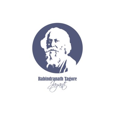 Mutlu Rabindranath 'ın temsilcisi Tagore Jayanti selamlaması