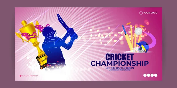 stock vector Vector illustration of T-20 Cricket Tournament 2023 social media story feed mockup template