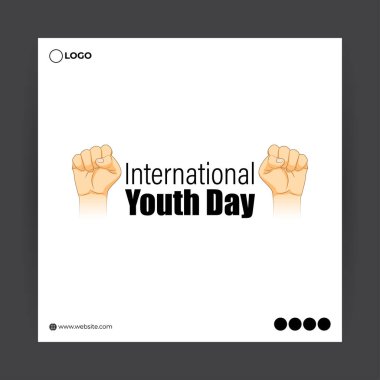 Vector illustration for International Youth Day