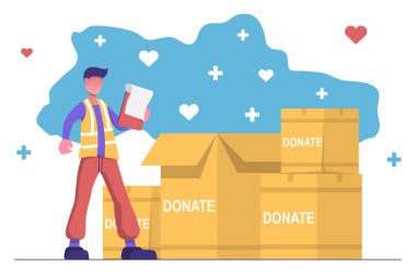 İnsani yardım organizasyonu. Gönüllü, Ukrayna için insani yardım topluyor