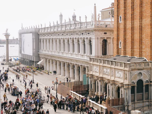 Piękna Wenecja Plac San Marco — Zdjęcie stockowe