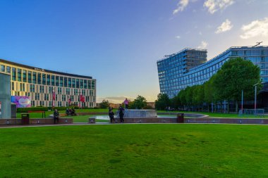 Liverpool, İngiltere - 07 Ekim 2022: Liverpool One kompleksi, Liverpool, Merseyside, İngiltere