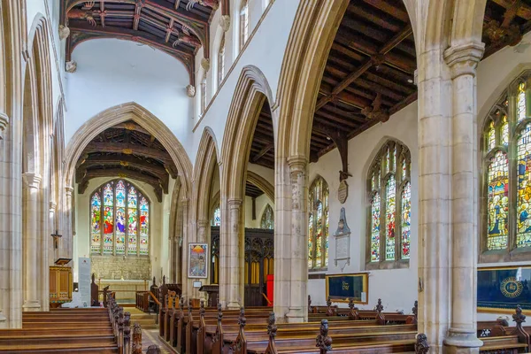 Stamford Royaume Uni Septembre 2022 Vue Intérieur All Saints Church — Photo