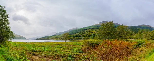 Paisaje Panorámico Loch Long Loch Lomond Parque Nacional Trossachs Escocia —  Fotos de Stock
