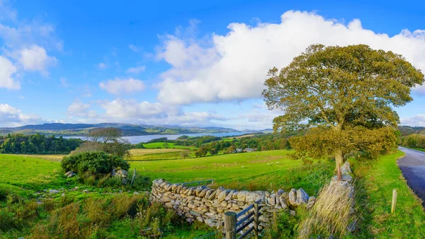 キンタイヤ半島 スコットランド 英国の田舎と海岸線の眺め — ストック写真