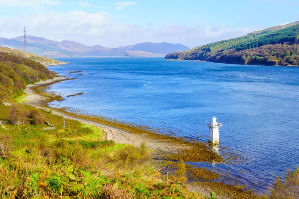 スレイト半島に沿った海岸風景の眺め スカイ島 インナーヘブリディーズ スコットランド — ストック写真