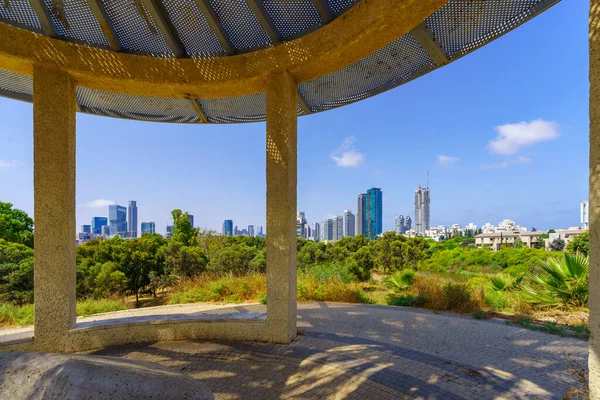 Tel Aviv Israel June 2022 View Observation Point Trees Office — Photo
