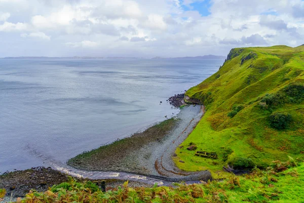 View Coastal Landscape Lealt Falls Isle Skye Inner Hebrides Scotland — Stock Photo, Image