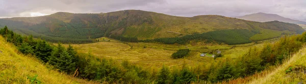 Panoramisch Uitzicht Vallei Van Cwm Penamnen Snowdonia National Park Noord — Stockfoto