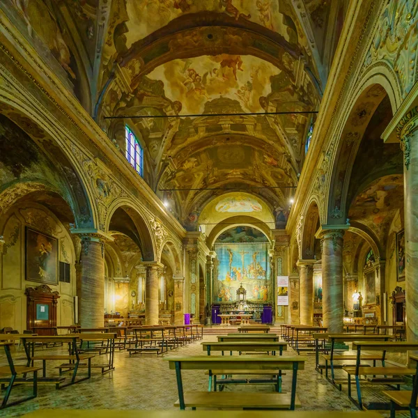 Monza Italien Februar 2023 Das Innere Der Kirche Convento Santa — Stockfoto