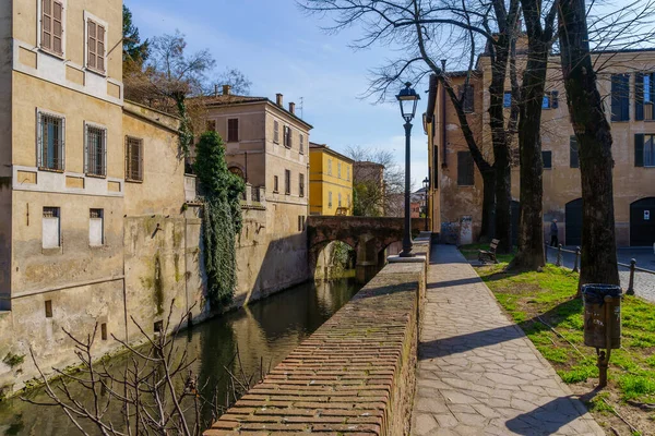 Mantua Italien Februar 2023 Blick Auf Die Giardini Vicolo Sottoriva — Stockfoto